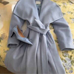 Cole Haan Light Blue Women's Coat